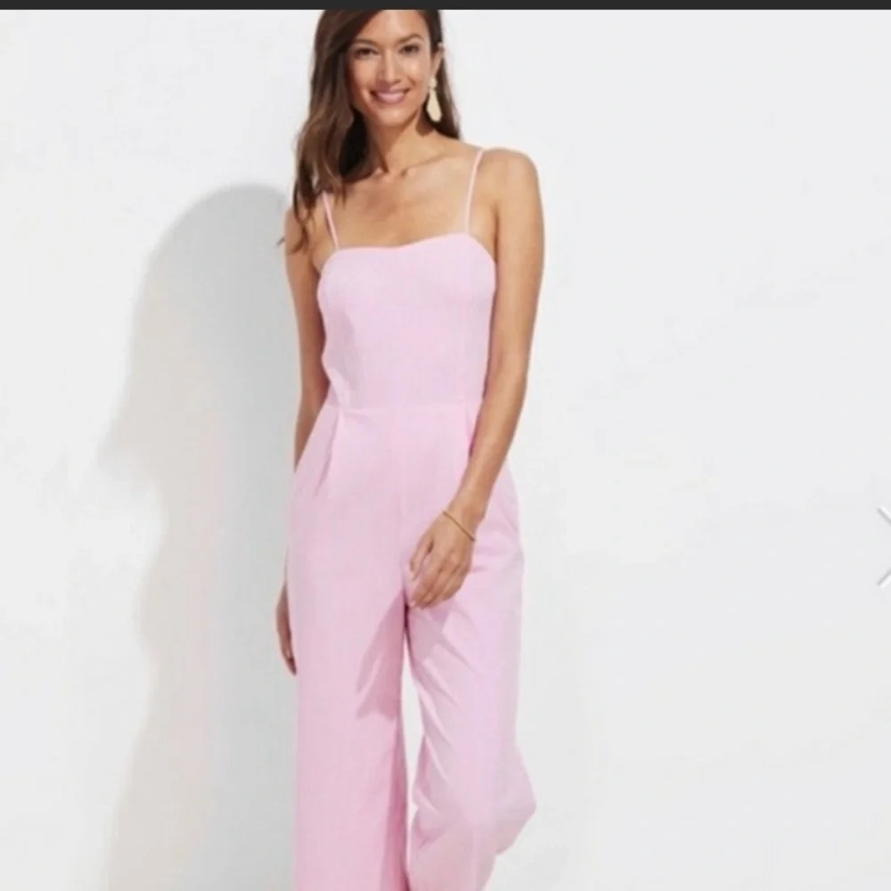 Vineyard Vines Seersucker Jumpsuit - Picture 2 of 11